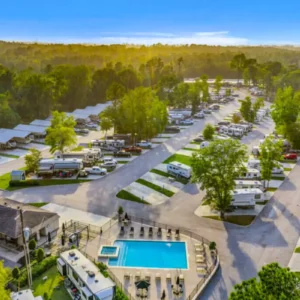 Majestic-Pines-RV-Resort-RV-Sites-with-Shady-Trees